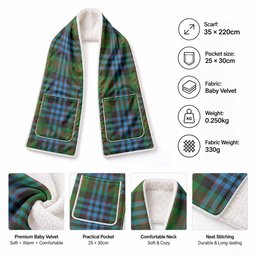 Newlands Tartan Hand-Warmer Pocket Scarf
