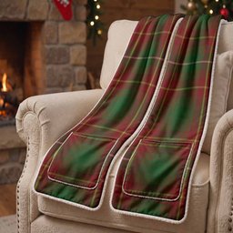 Prince Edward Island Tartan Hand-Warmer Pocket Scarf