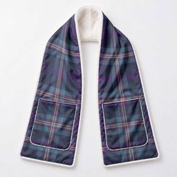 Nevoy Tartan Hand-Warmer Pocket Scarf