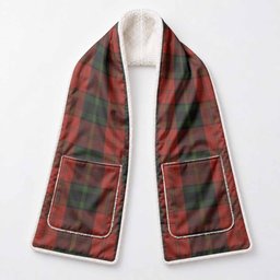 Rosser of Wales Tartan Hand-Warmer Pocket Scarf