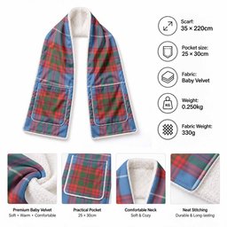 Skirving Tartan Hand-Warmer Pocket Scarf