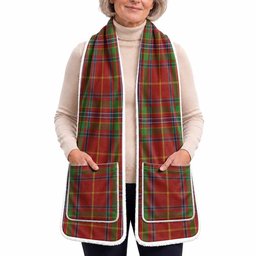 Wren Tartan Hand-Warmer Pocket Scarf
