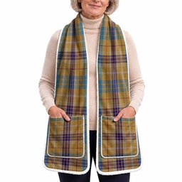 Ottawa Tartan Hand-Warmer Pocket Scarf