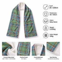 Whitelaw Tartan Hand-Warmer Pocket Scarf