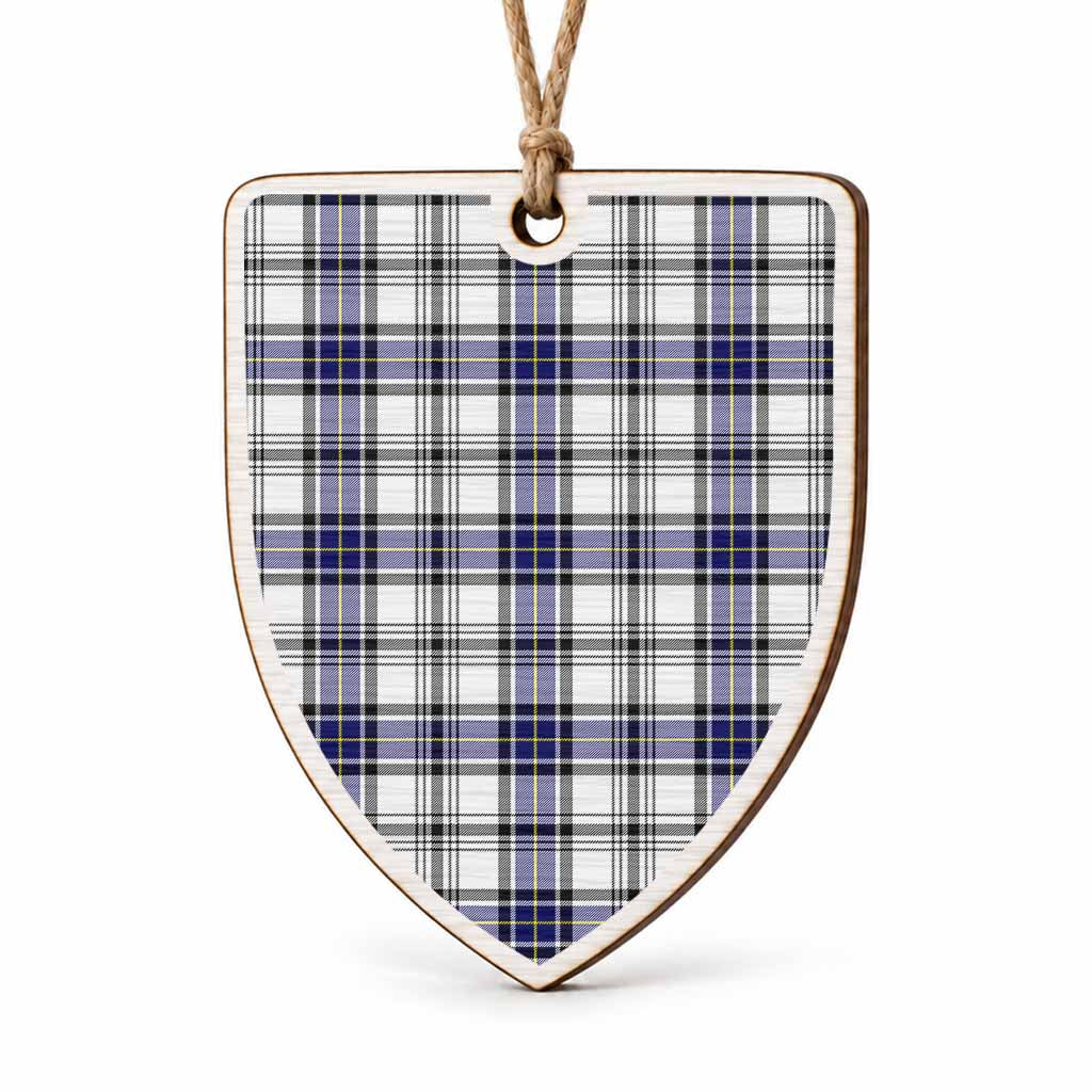 Hannay Tartan Shield Wood Ornament , Pick Your Clan & Regional Plaid