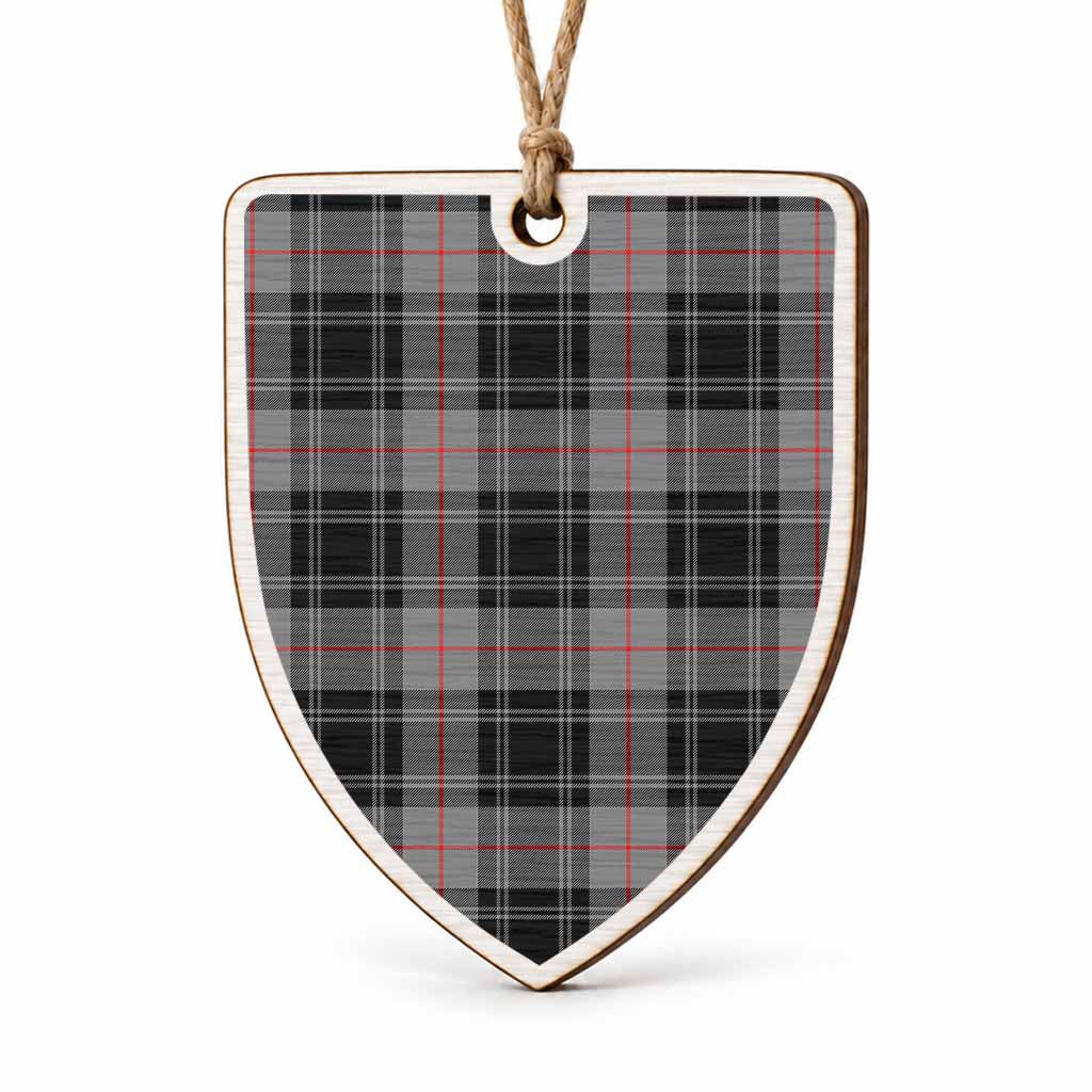 Moffat Tartan Shield Wood Ornament , Pick Your Clan & Regional Plaid