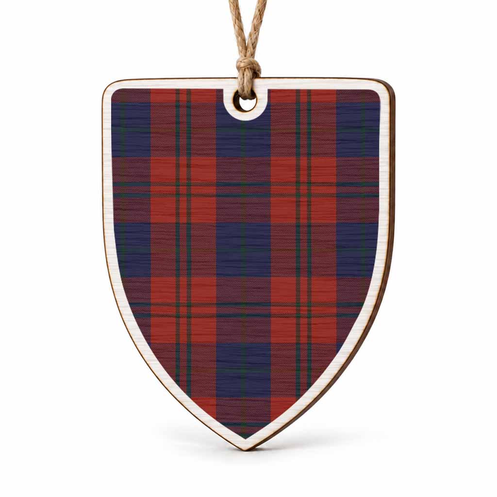Wotherspoon Tartan Shield Wood Ornament , Pick Your Clan & Regional Plaid