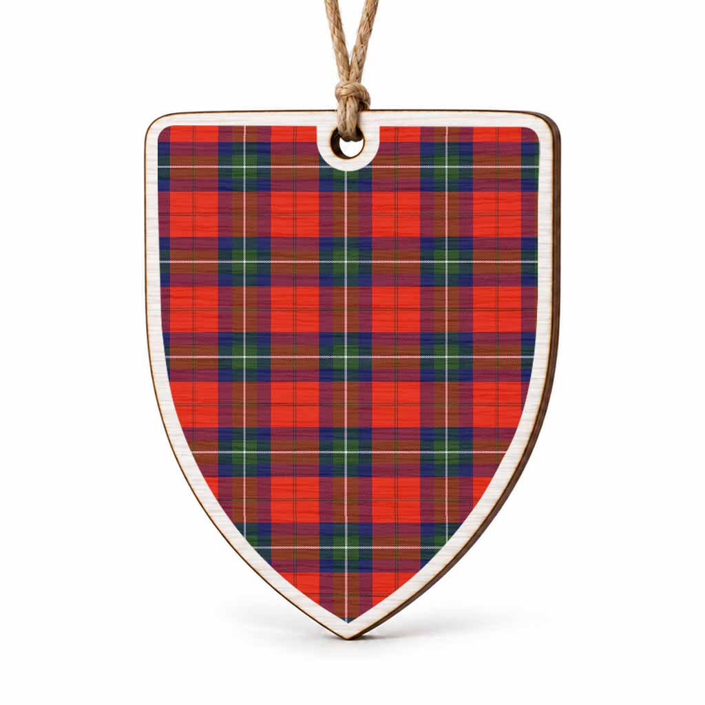 Ruthven Tartan Shield Wood Ornament , Pick Your Clan & Regional Plaid