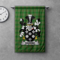 ScotsTee Shop Irish Wadding Clan Coat of Arms Irish Tartan Gonfalon Flag