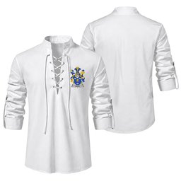 ScotsTee Shop Irish Bligh Clan Coat of Arms Irish Ghillie Kilt Shirt