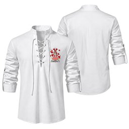ScotsTee Shop Irish Wakefield Clan Coat of Arms Irish Ghillie Kilt Shirt