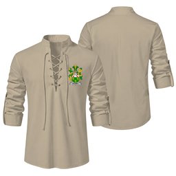ScotsTee Shop Irish Rooney or  O'Rooney Clan Coat of Arms Irish Ghillie Kilt Shirt