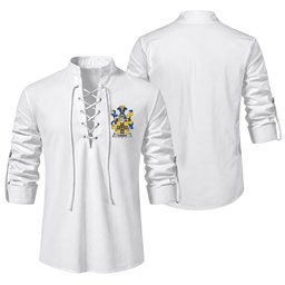 ScotsTee Shop Irish Turner Clan Coat of Arms Irish Ghillie Kilt Shirt