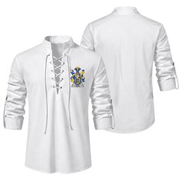 ScotsTee Shop Irish Ware Clan Coat of Arms Irish Ghillie Kilt Shirt