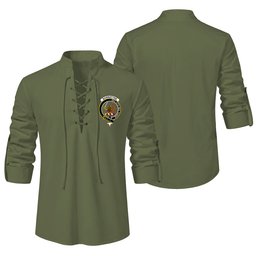 ScotsTee Shop Scottish Bannatyne Clan Crest Scottish Ghillie Kilt Shirt
