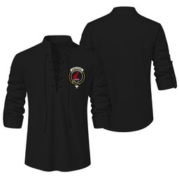 ScotsTee Shop Scottish Armstrong Clan Crest Scottish Ghillie Kilt Shirt
