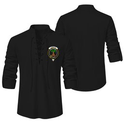 ScotsTee Shop Scottish Christie Clan Crest Scottish Ghillie Kilt Shirt