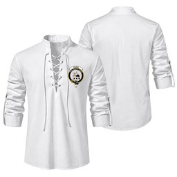 ScotsTee Shop Scottish Craig Clan Crest Scottish Ghillie Kilt Shirt