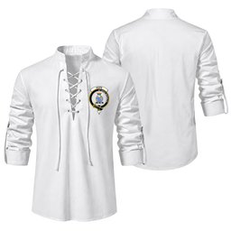 ScotsTee Shop Scottish Hope Clan Crest Scottish Ghillie Kilt Shirt
