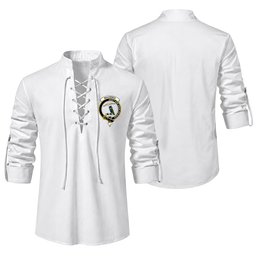 ScotsTee Shop Scottish MacInnes Clan Crest Scottish Ghillie Kilt Shirt