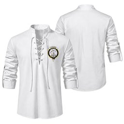 ScotsTee Shop Scottish Fletcher Clan Crest Scottish Ghillie Kilt Shirt