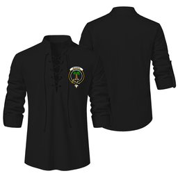 ScotsTee Shop Scottish McEwan Clan Crest Scottish Ghillie Kilt Shirt