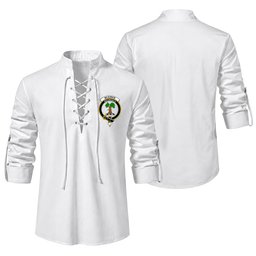 ScotsTee Shop Scottish McEwan Clan Crest Scottish Ghillie Kilt Shirt