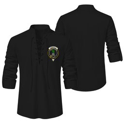ScotsTee Shop Scottish Somerville Clan Crest Scottish Ghillie Kilt Shirt