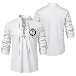ScotsTee Shop Scottish Somerville Clan Crest Scottish Ghillie Kilt Shirt