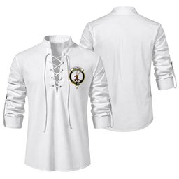 ScotsTee Shop Scottish MacPhail Clan Crest Scottish Ghillie Kilt Shirt