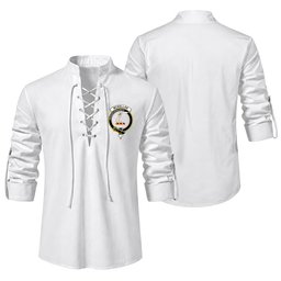 ScotsTee Shop Scottish McKellar Clan Crest Scottish Ghillie Kilt Shirt