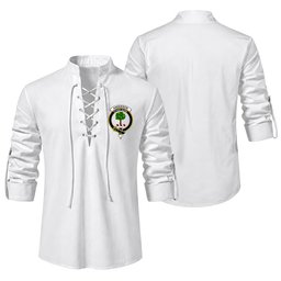 ScotsTee Shop Scottish Anderson Clan Crest Scottish Ghillie Kilt Shirt