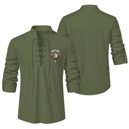 ScotsTee Shop Scottish Ritchie Clan Crest Scottish Ghillie Kilt Shirt