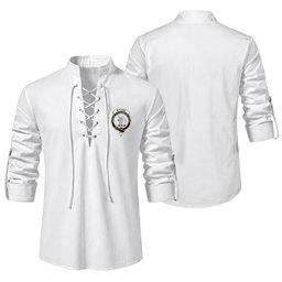 ScotsTee Shop Scottish Ritchie Clan Crest Scottish Ghillie Kilt Shirt
