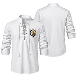 ScotsTee Shop Scottish Walker Clan Crest Scottish Ghillie Kilt Shirt
