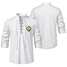 ScotsTee Shop Scottish Waugh Clan Crest Scottish Ghillie Kilt Shirt