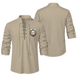 ScotsTee Shop Scottish Reid Clan Crest Scottish Ghillie Kilt Shirt