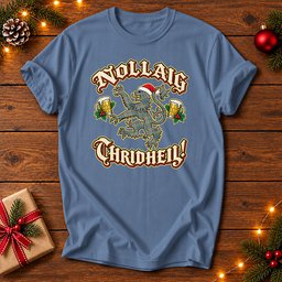 Scottish Balfour Blue Tartan Lion Christmas