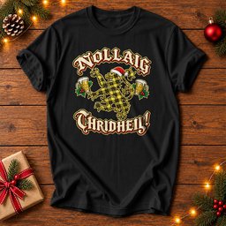 Scottish Barclay Dress Modern Tartan Lion Christmas
