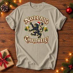 Scottish Colquhoun Modern Tartan Lion Christmas