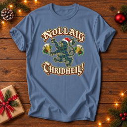 Scottish Gordon Ancient Tartan Lion Christmas