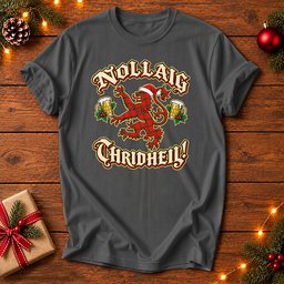 Scottish MacDonald of Sleat Tartan Lion Christmas