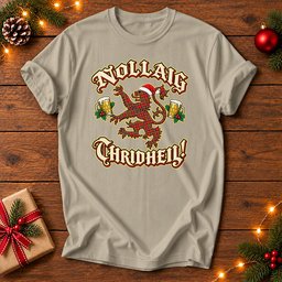 Scottish Hepburn Tartan Lion Christmas