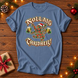Scottish Gibbs Tartan Lion Christmas