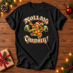 Scottish MacMillan Clan Tartan Lion Christmas