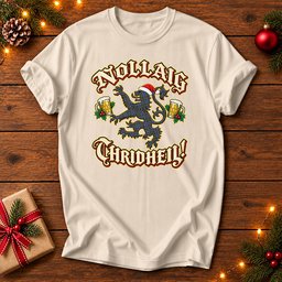 Scottish Ogilvie Hunting Modern Tartan Lion Christmas