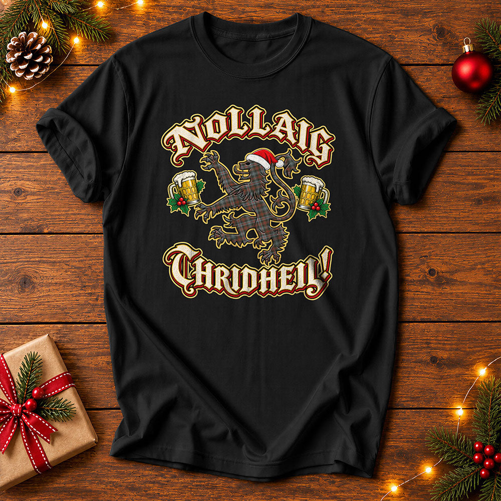 Scottish Murray of Atholl Weathered Tartan Lion Christmas