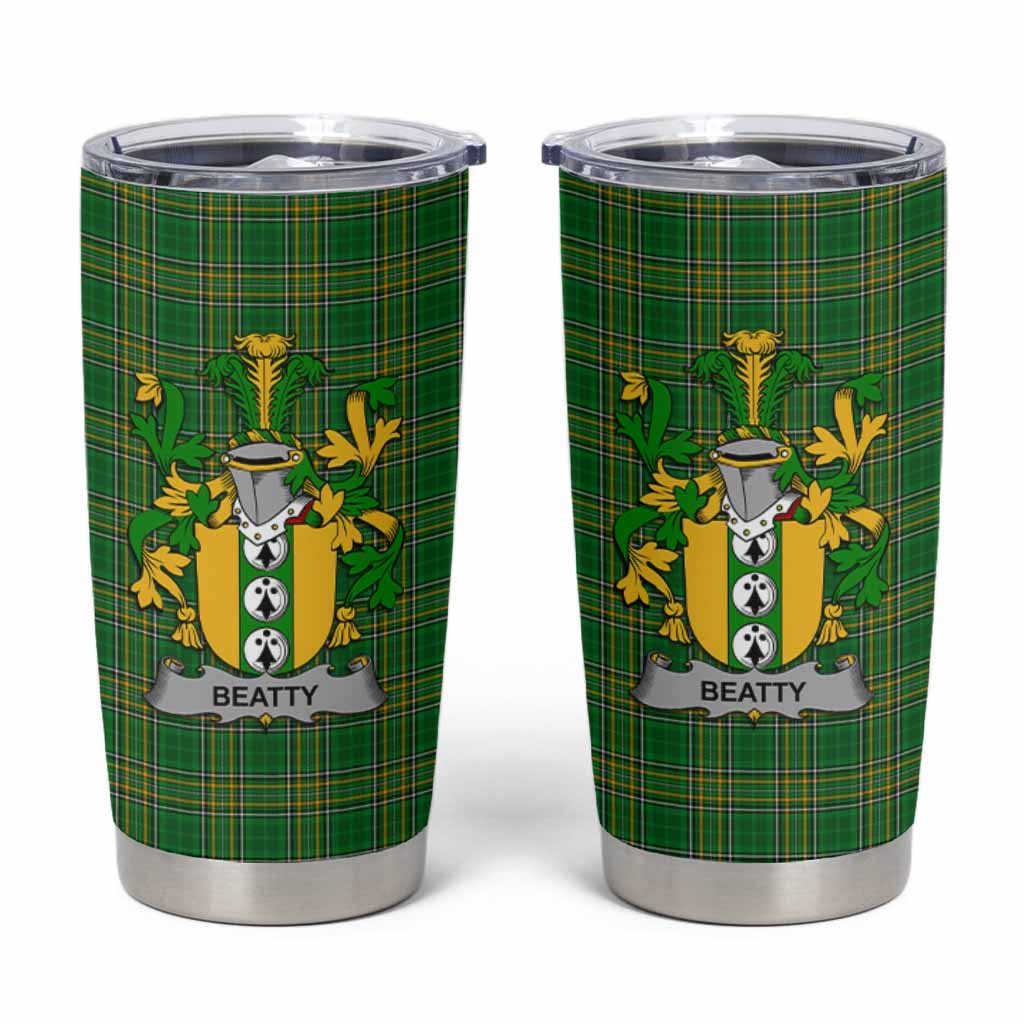 Beatty Irish Coat of Arms Insulated Tumbler Cup