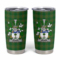 Beirne Irish Coat of Arms Insulated Tumbler Cup
