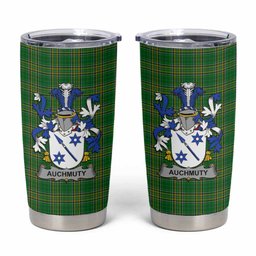 Auchmuty Irish Coat of Arms Insulated Tumbler Cup
